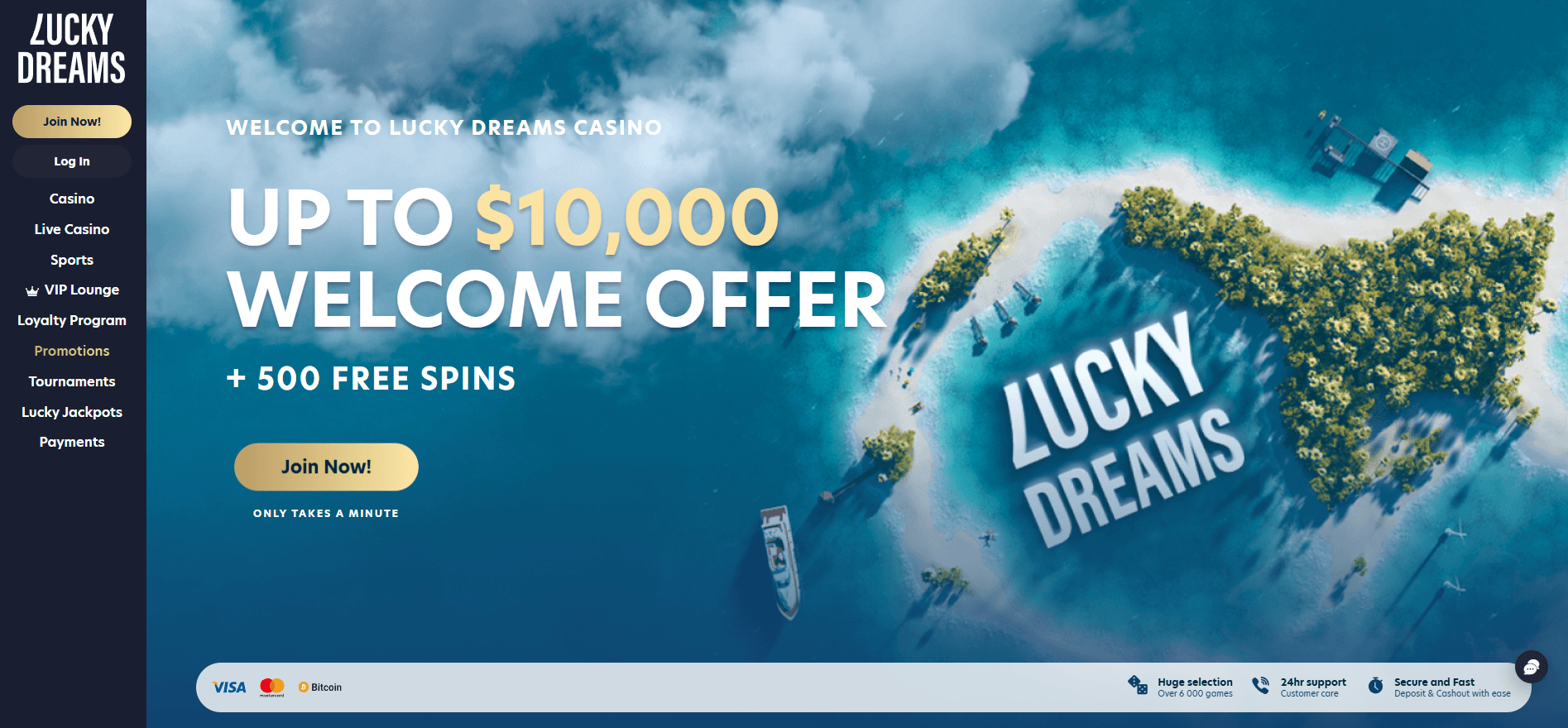 luckydreams real money online casinos australia main page